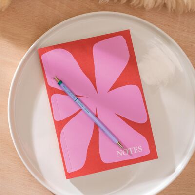 A5 Lay Flat Notebook | Les Fleur | Lined