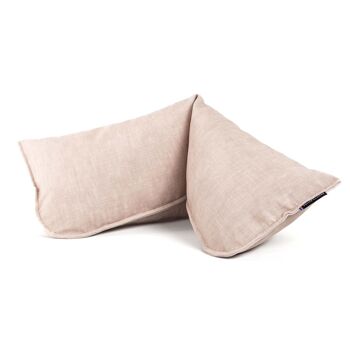 (velours ras) Coussin repose tête et de décoration · ƩPICUR Héméra 5