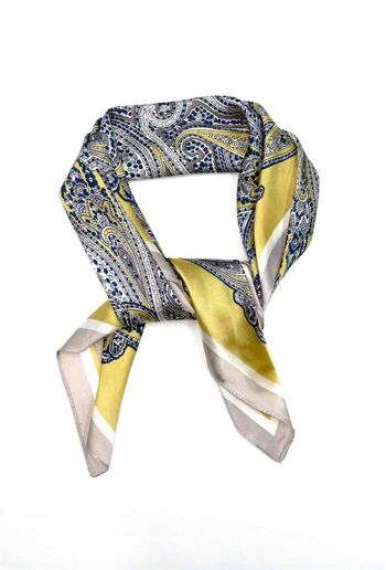 foulard carré touche soie 70x70 d-27 3