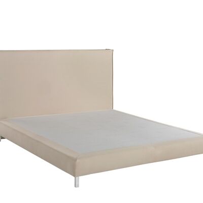 Box spring bed in 3 colors model Stan