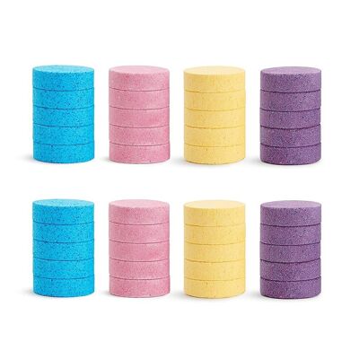 Replacement bath bombs (40 pcs.) for Color Buddies Dispensing Toy