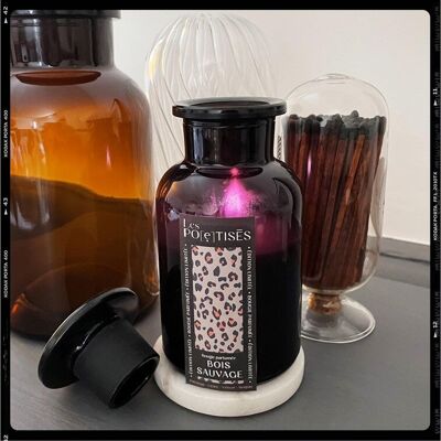VELA PERFUMADA DE BOTICARIO | BOSQUE SALVAJE | LEOPARDO | 250 gramos