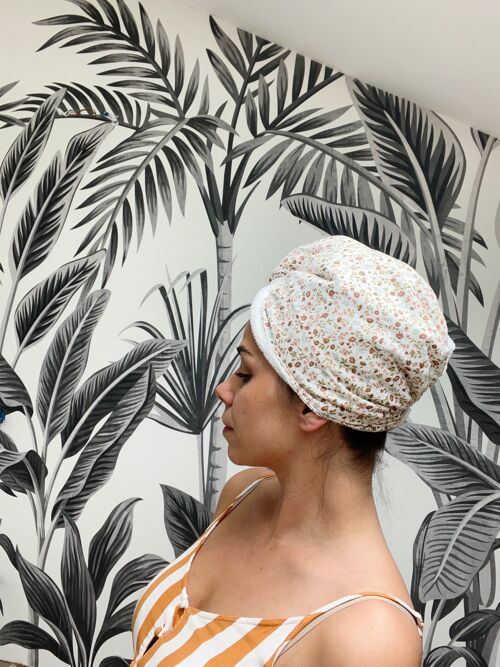 Serviette / turban pour cheveux