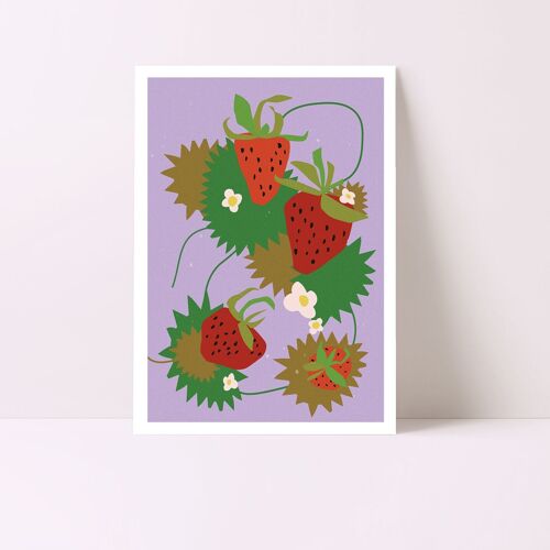Illustration de fraises