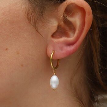Boucles d’oreilles perles Liya 7