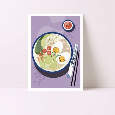 Illustration Food Ramen