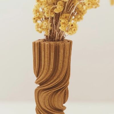 Vase à fleurs no.4 décoration, fait main, éco-responsable et made in France