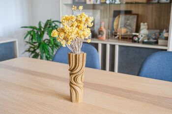 Vase à fleurs no.4 décoration, fait main, éco-responsable et made in France 2