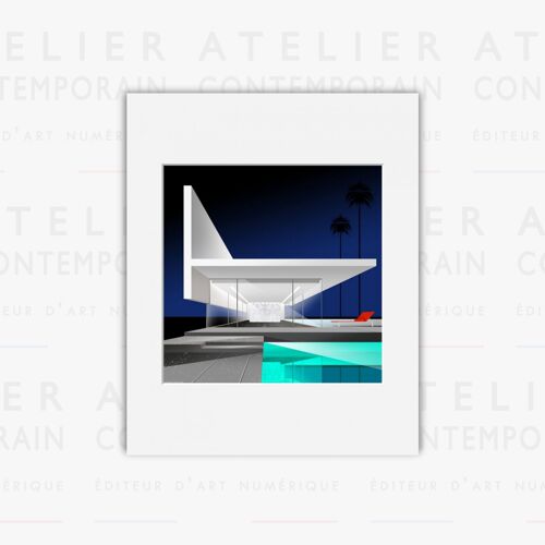 Tirage Fine Art - "Vertical house" - Clément Dezelus