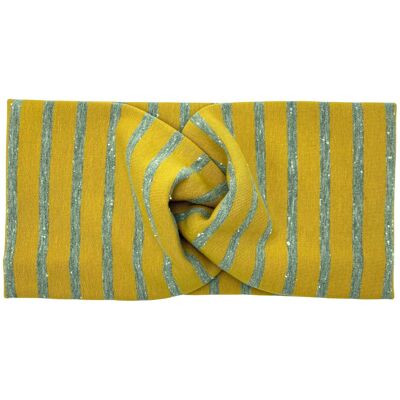 Yellow Headband Stripe Sweat Jersey