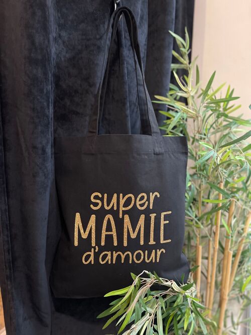 Tote bag " Super mamie d'amour"