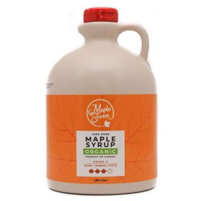 Pure Maple Syrup - Grade A - BIO - Dark -1,89L (2,5Kg)