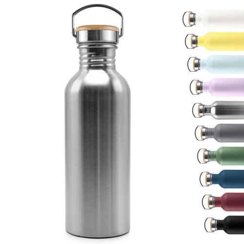 Stainless steel non-insulated bottle