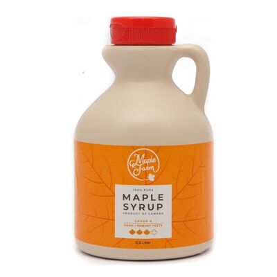 Pure Maple Syrup - Grade A - Dark - 500ml (660g)
