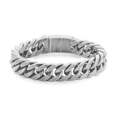 Bracciale in acciaio opaco - 7FB-0360