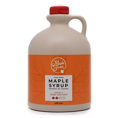 Pure Maple Syrup - Grade A - Amber - 1,89L (2,50Kg)