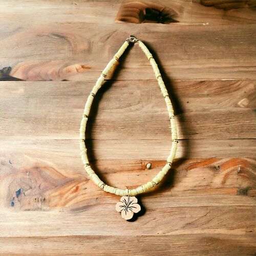 Collier Maeva jaune