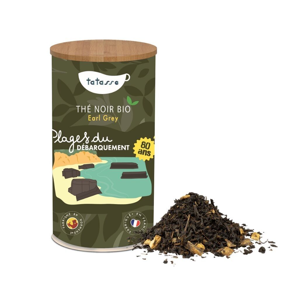 Landing Beach - Earl Grey biologico - Tè nero Darjeeling al bergamotto