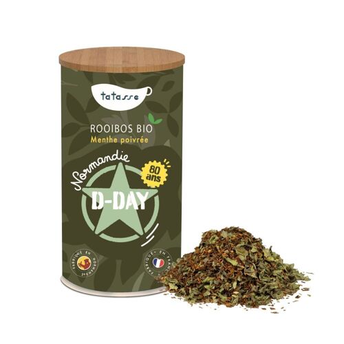 Normandie D-Day - Thé bio Rooibos à la menthe poivrée