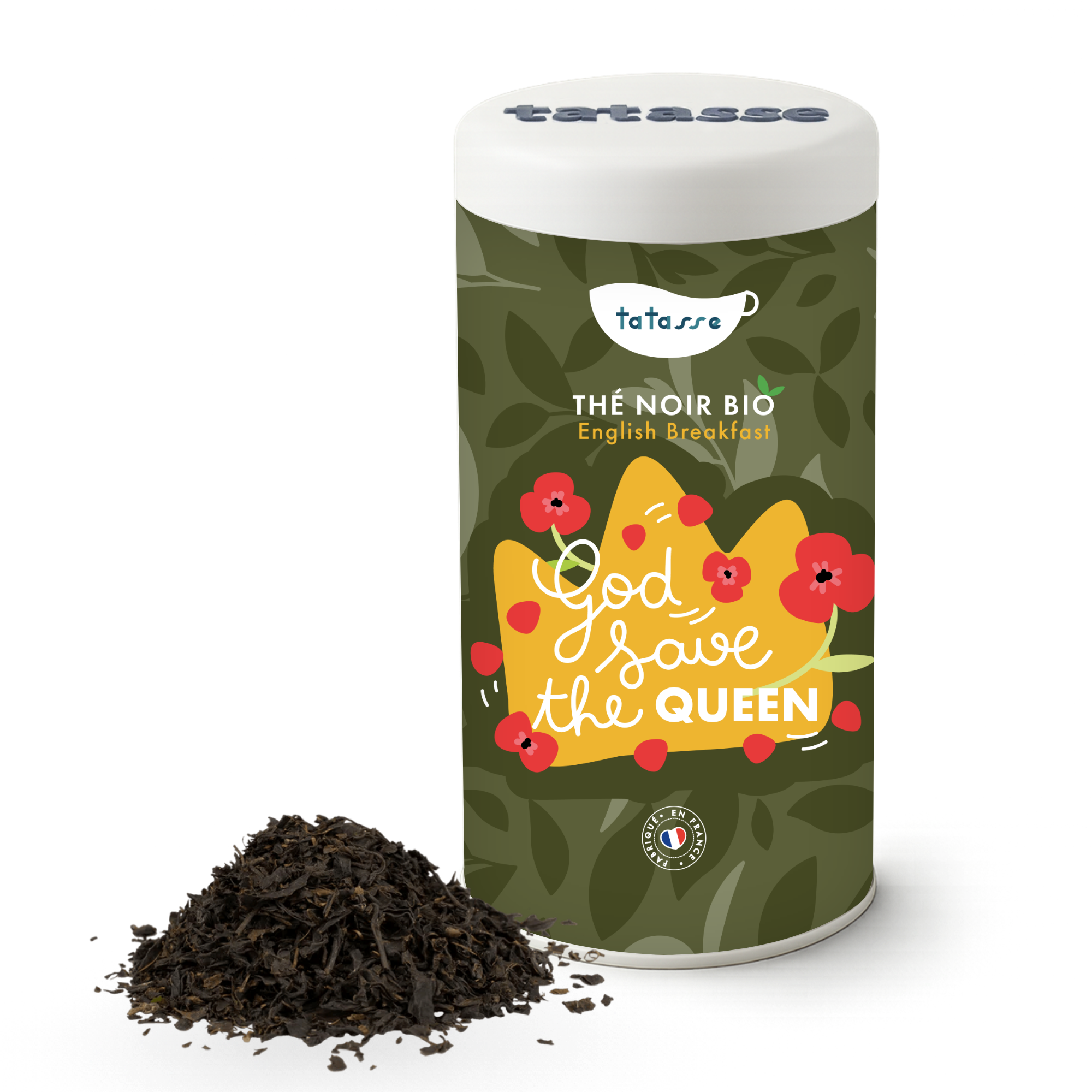 Organic English Breakfast Black Tea – a full-bodied, malty infusion – God Save the Queen