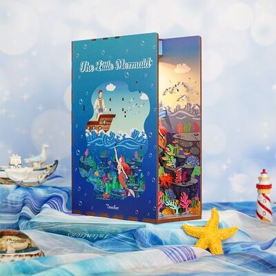 Book Nook, Die kleine Meerjungfrau – 3D-Puzzle