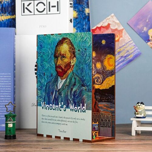 Book Nook, Vincent Van Gogh - Puzzle 3D