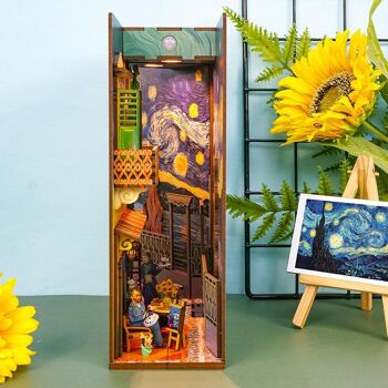 Book Nook, Vincent Van Gogh - Puzzle 3D 4