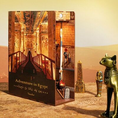 Book Nook, Aventura en Egipto - Rompecabezas 3D