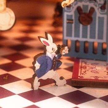 Book Nook, Alice au pays des Merveilles - Puzzle 3D 7