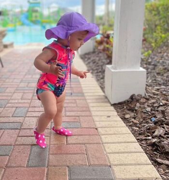 chaussons d'eau enfants plage étoiles été 4