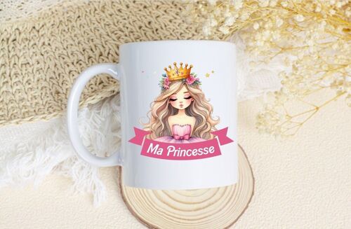 Mug Enfant avec Motif Princesse