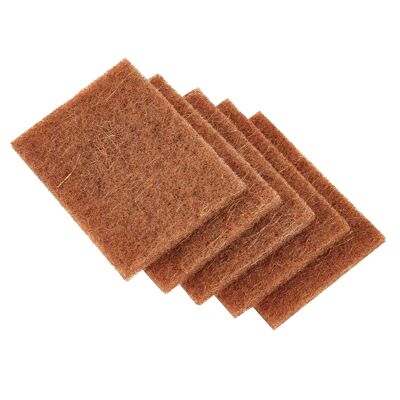 Biodegradable Coconut Kitchen Scourers - Pack of 5