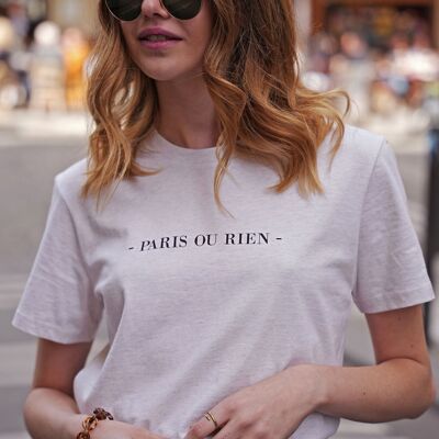 Camiseta “París o nada”