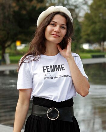 T-shirt "Femme, avenir de l'homme" 2