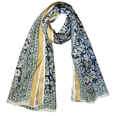 FOULARD PAREO ARA BLEU