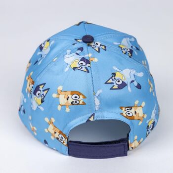 CASQUETTE À VISIÈRE COURBE BLEUE - 2200010120 2