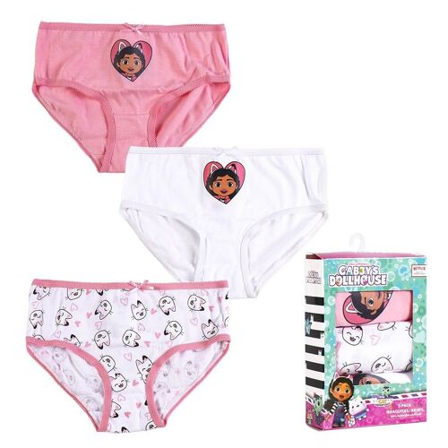 PACK BRAGUITAS SINGLE JERSEY 3 PIEZAS GABBY´S DOLLHOUSE - 2900001549