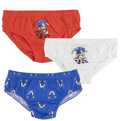 PACK OF SINGLE JERSEY UNDERPANTS 3 PIECES SONIC - 2900001559