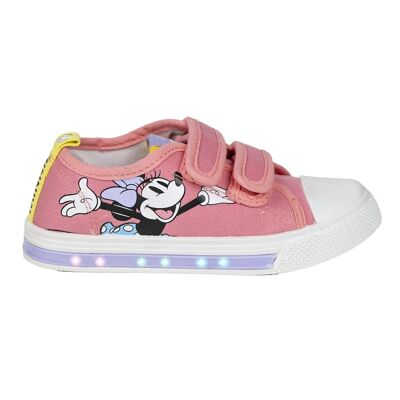 CANVAS SNEAKER WITH PVC SOLE WITH MINNIE COTTON LIGHTS - 2300006334