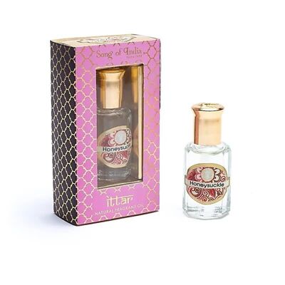 Song of India - Honeysuckle/Honeysuckle - Ayurveda fragrance oil perfume - 10 ml