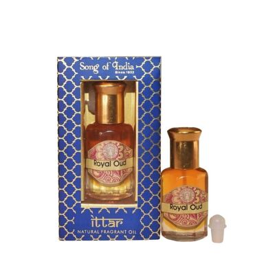 Canzone dell'India - Royal Oud - Profumo di olio profumato ayurvedico - 10 ml