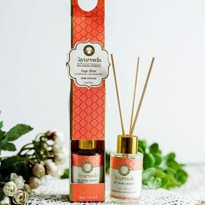 Song of India Ayurveda Mini Fragrance Sticks - Sage Mint (Kapha) - 30 ml