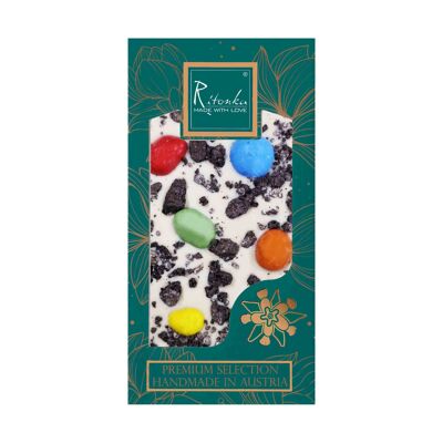 PREMIUM White Chocolate - Oreo, M&M 95g