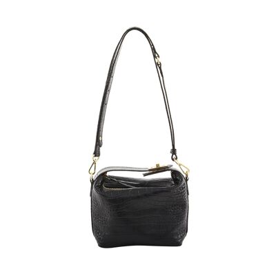 Fosca - Bolso mini coco negro