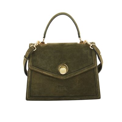 Filomena – Grüne Wildledertasche