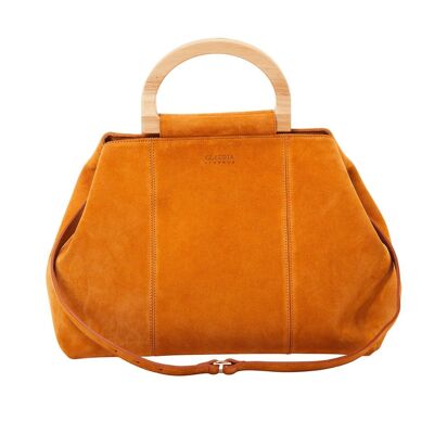 Damiana - Orange oversized bag