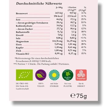 Chocolat de Pâques bio FRAISE "Somebunny" PVC 4,95 € 4