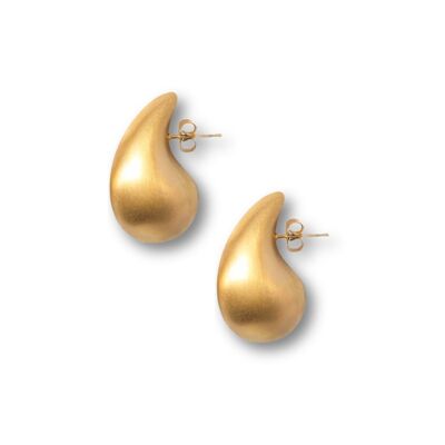 SERENO MATTE stud earrings | Stainless steel | water resistant