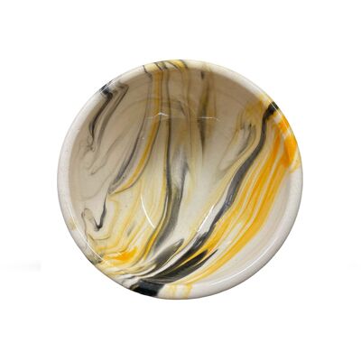 Handgefertigte Keramikschale - Mokka-Serie - 8 cm