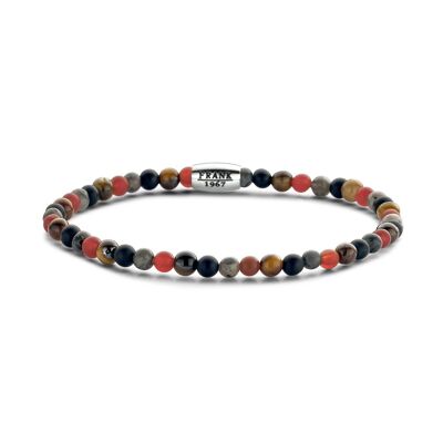 Pulsera elástica de cuentas multicolor - 7FB-0457
